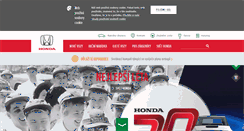 Desktop Screenshot of hondausti.cz