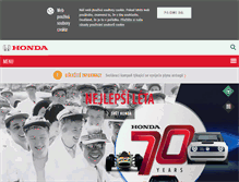 Tablet Screenshot of hondausti.cz